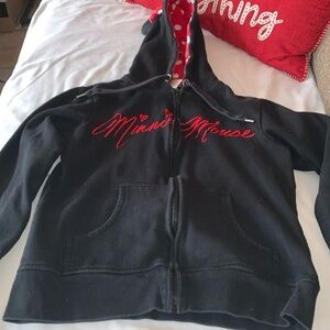 Gently Loved Minnie Mouse Authentic Disney Hoodie